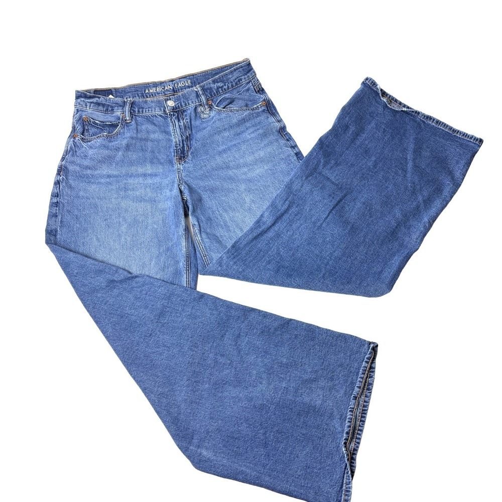 American Eagle Outfitters Women's Blue Flare Jeans